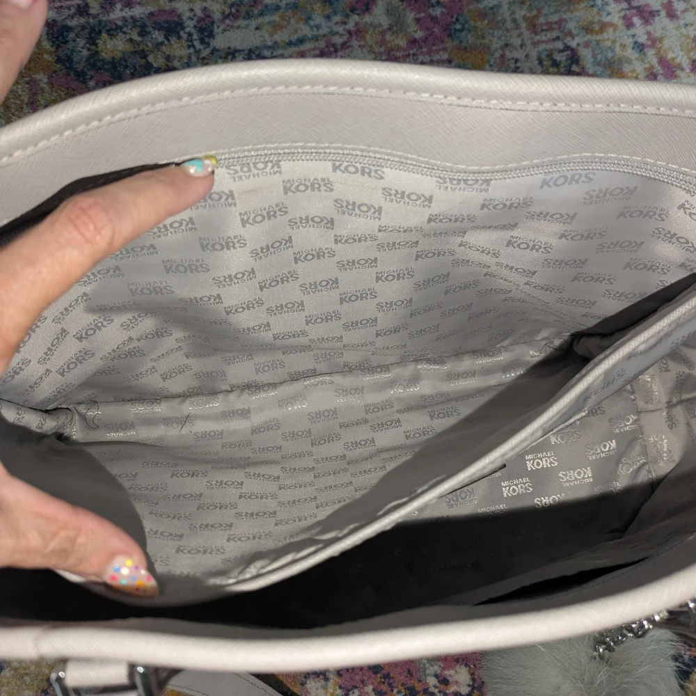 Michael Kors Gray Tote Bag